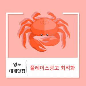 우강마케팅 자영업 마케팅 플레이스광고 최적화2 [영도대게맛집]